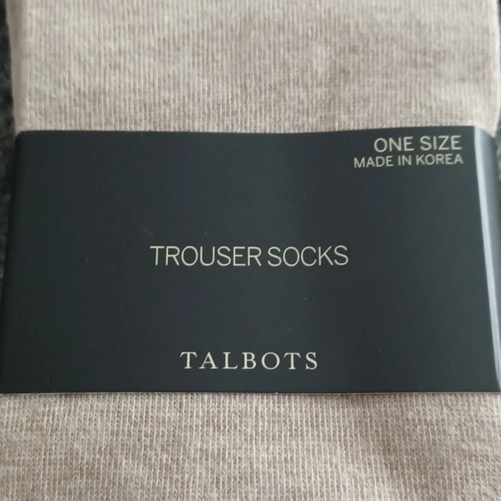 New Talbots Fox Trouser Socks